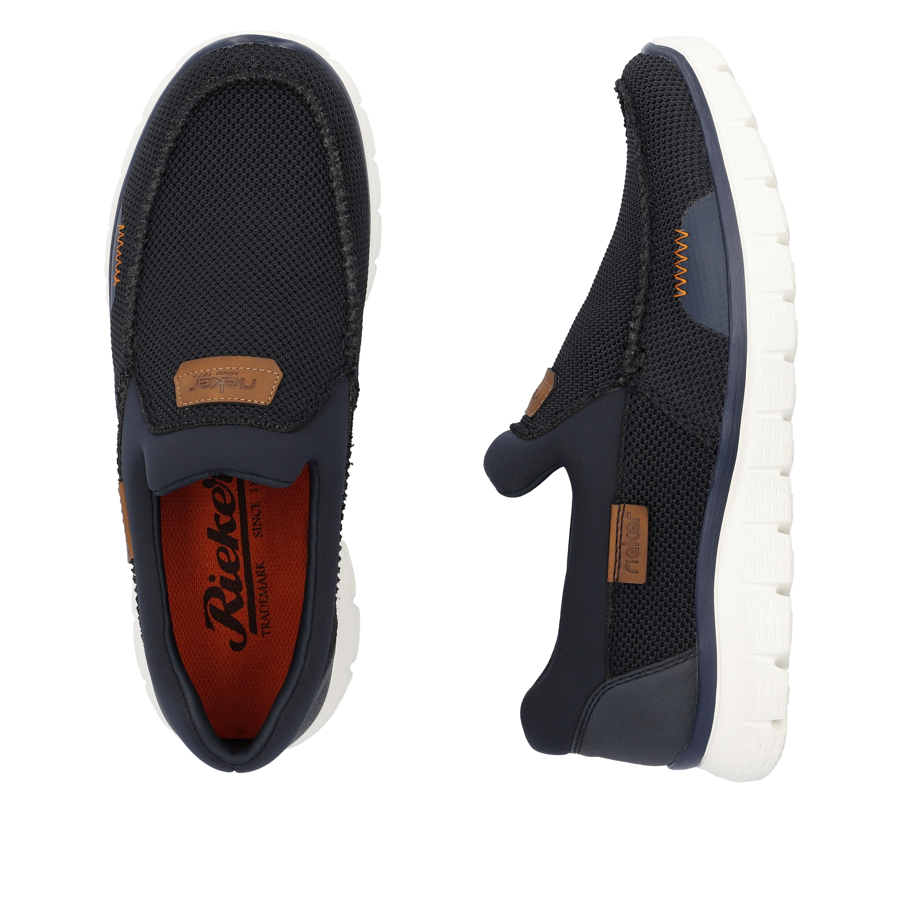 Rieker Herren Slipper dunkelblau