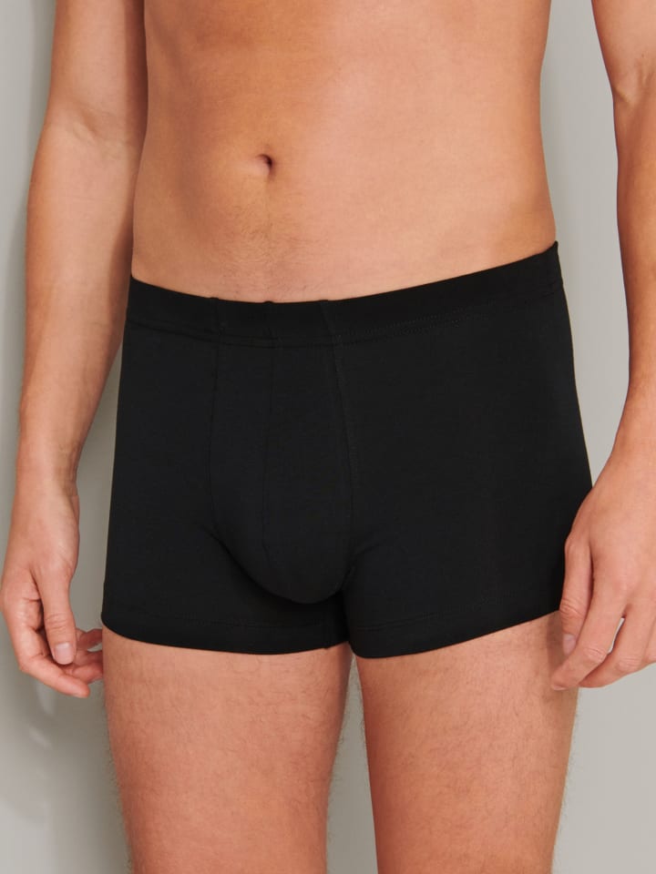 Schiesser Retro Boxer 95/5 Organic Cotton in Schwarz günstig kaufen
