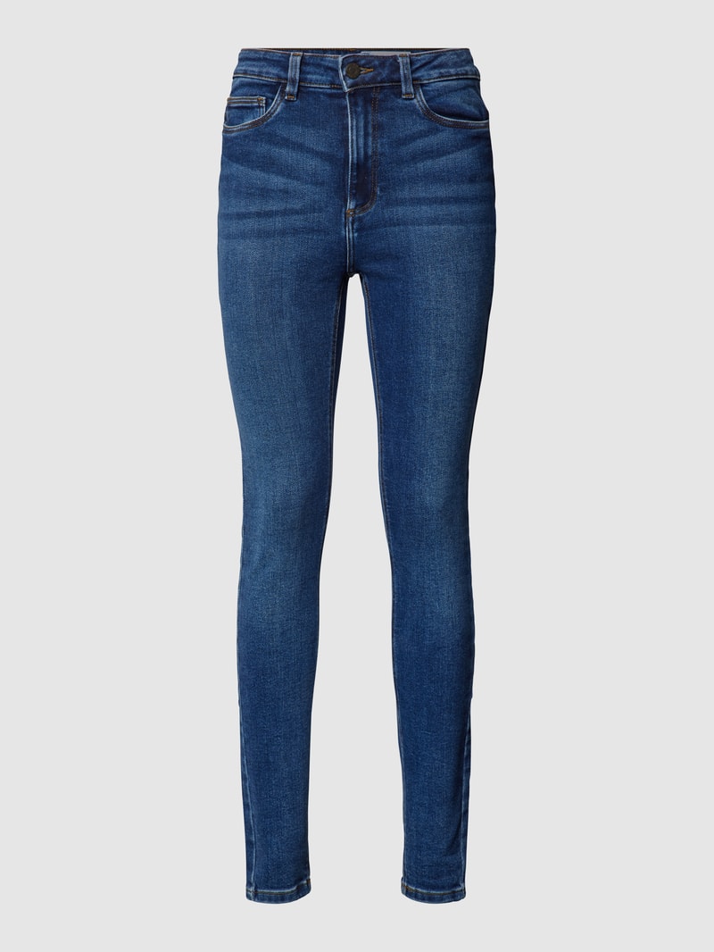 Skinny Fit Jeans aus Bio-Baumwolle Modell 'Callie' in jeans