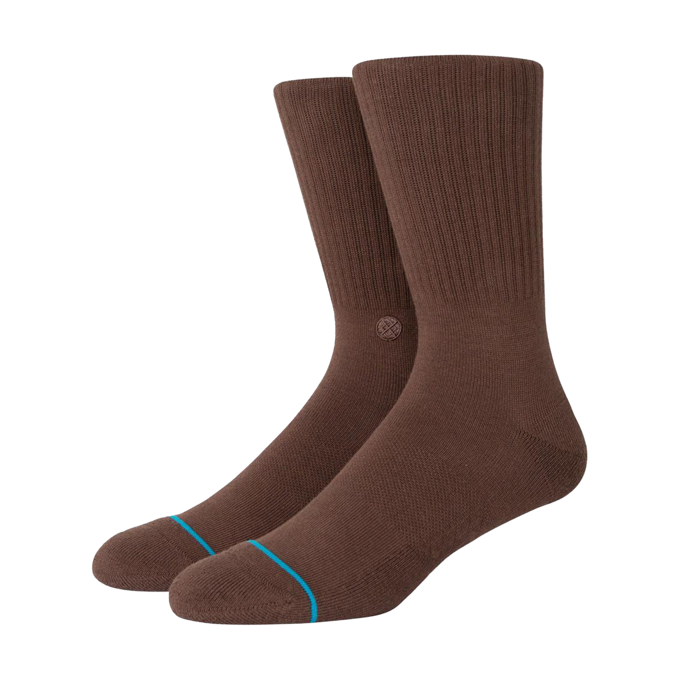 Stance Uncommon Solids Icon Socks Braun