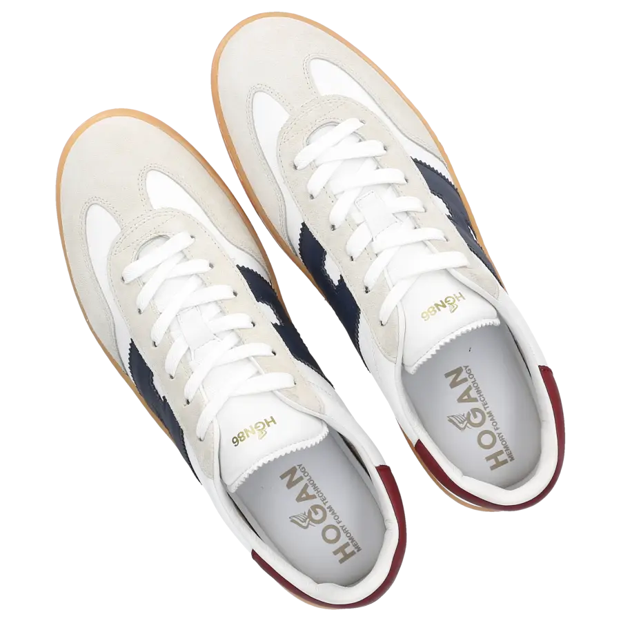 Hogan - Sneaker low H327 Veloursleder - weiß