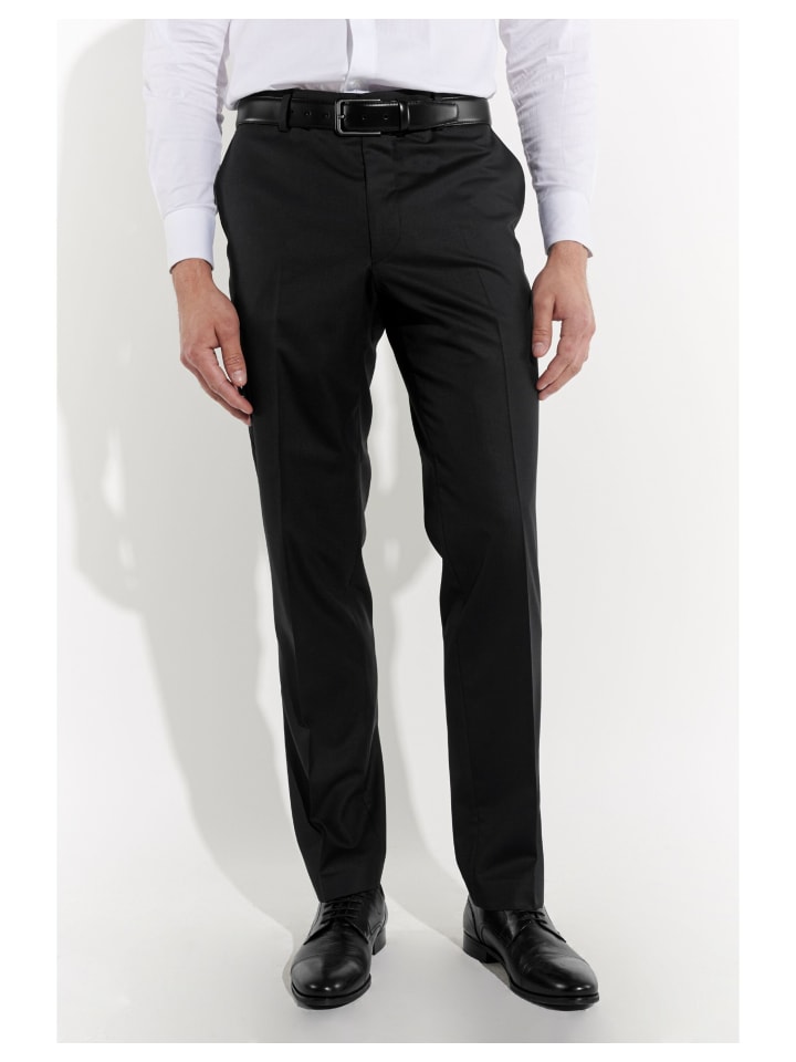 Steffen Klein Anzug REGULAR FIT in schwarz günstig kaufen