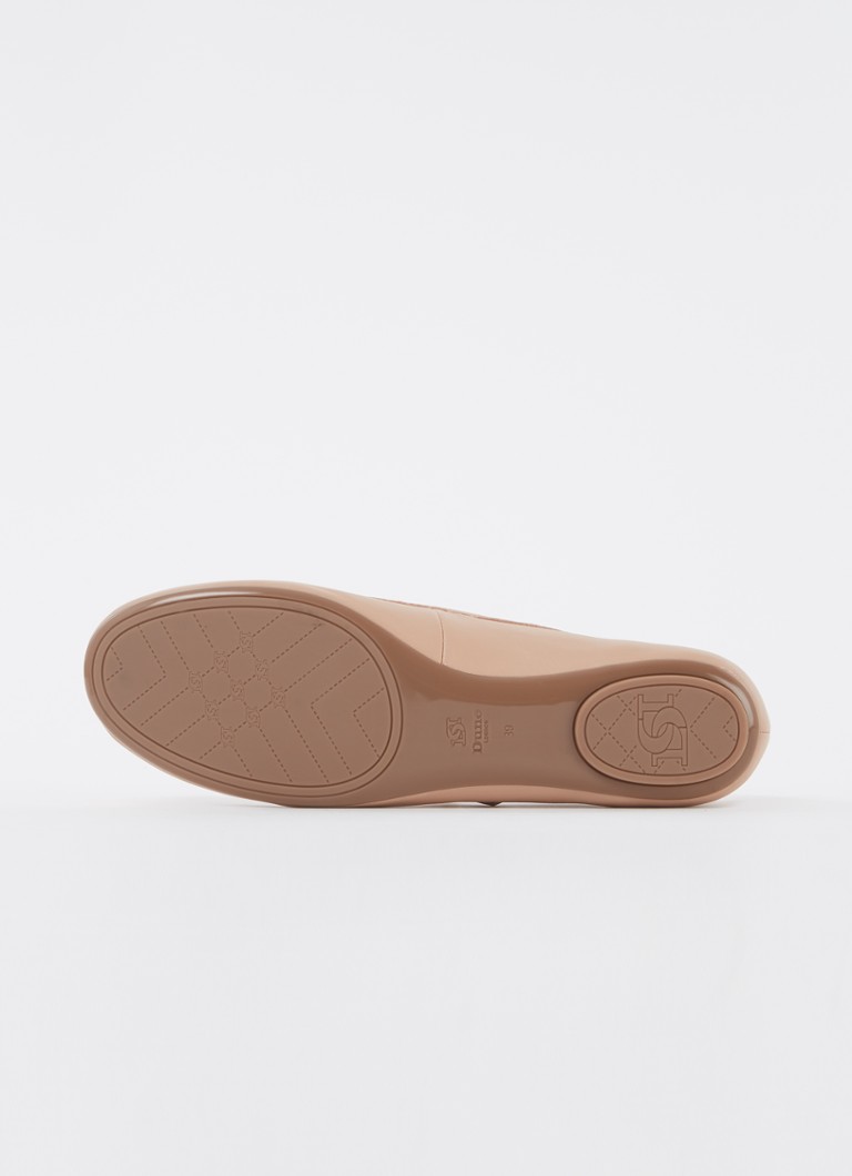 Dune London Heida nahkaiset ballerinat