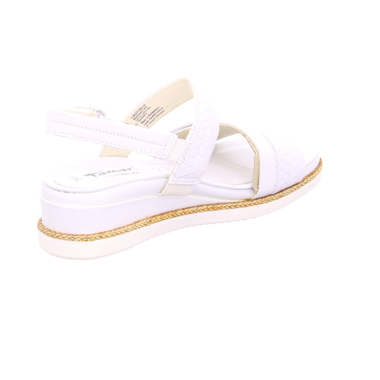 TAMARIS Klassische Sandalen weiss