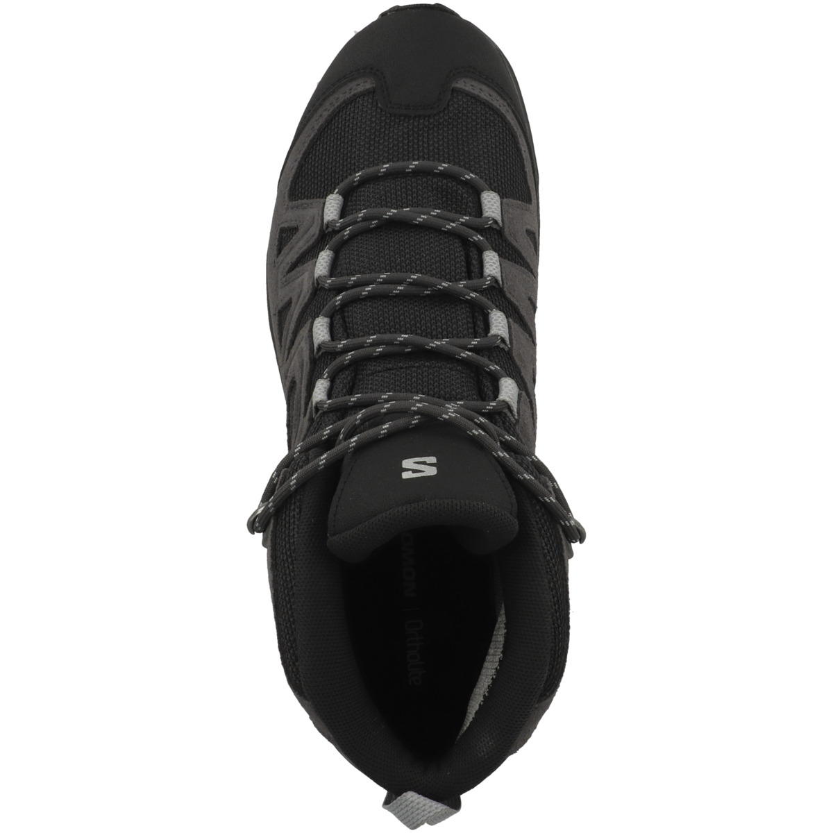 Salomon X Ward Leather Mid GTX Outdoorschuhe dunkelgrau