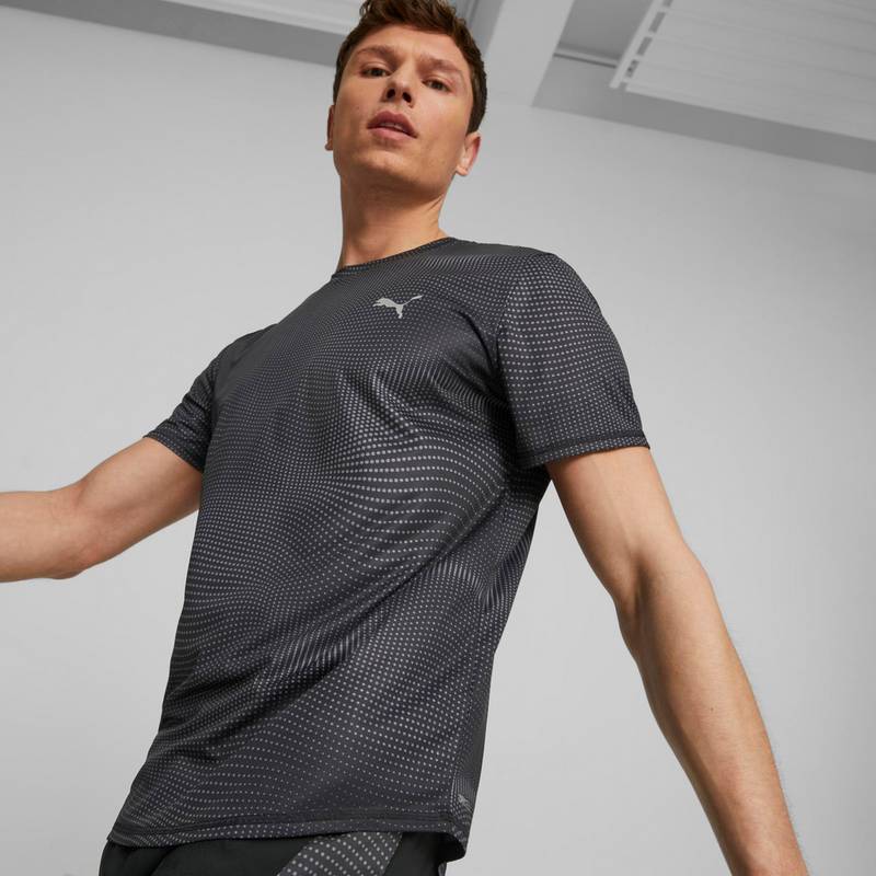 PUMA RUN FAVORITE AOP Funktionsshirt Herren