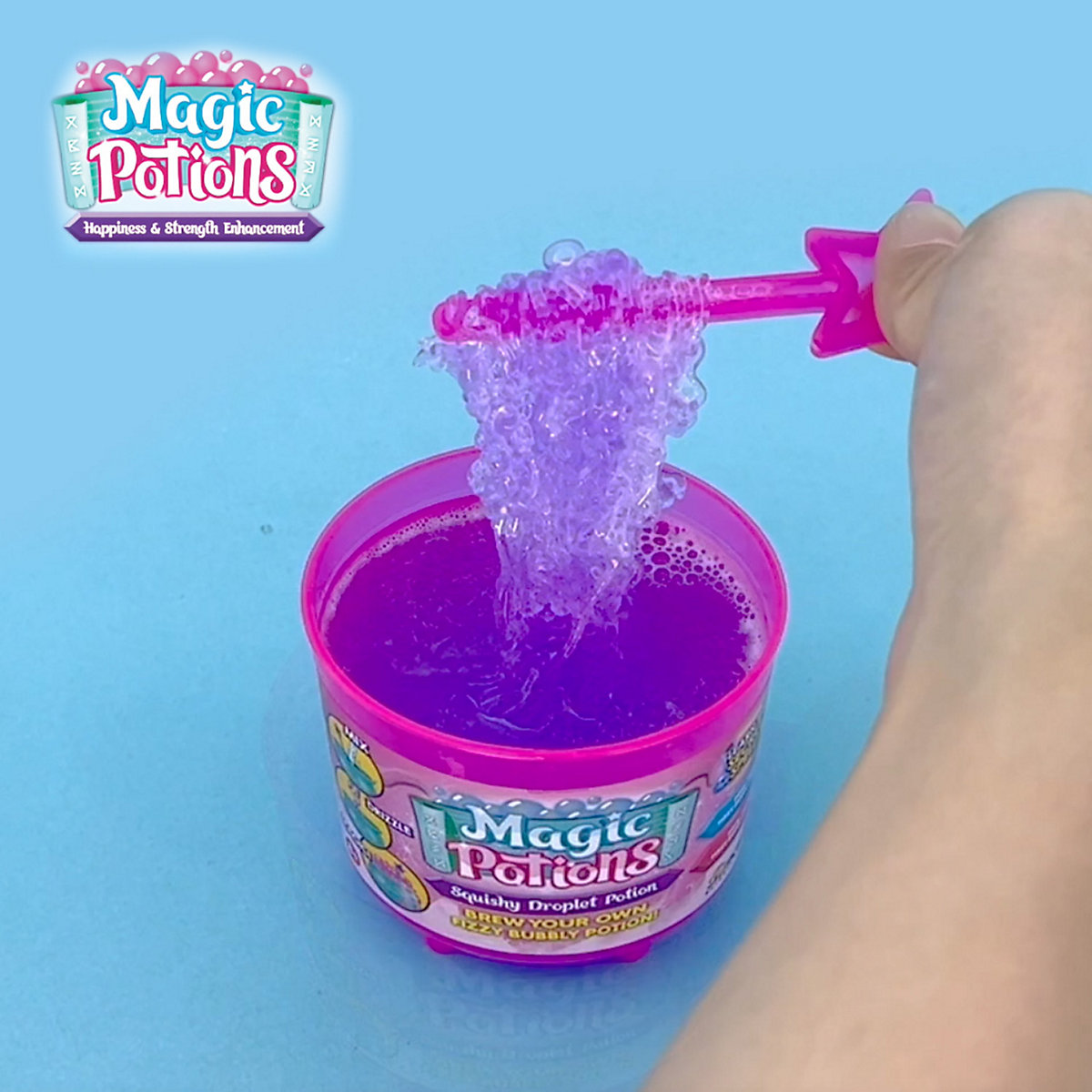SLIMY® Magic Potion - Dreamy Cloud und Squishy Droplet - Magischer Zauberschleim zum Selbstbrauen!