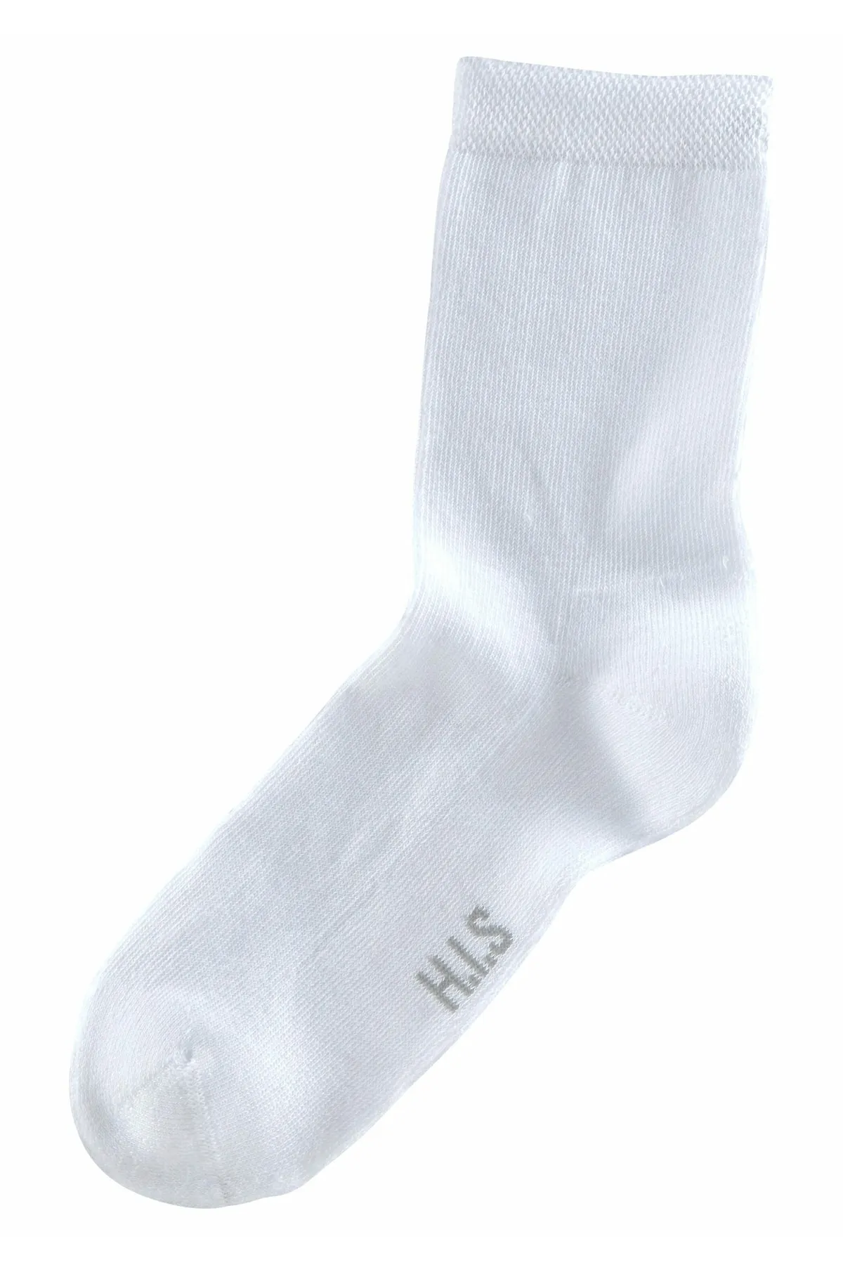 HIS  Socken - Weiß - Unifarben