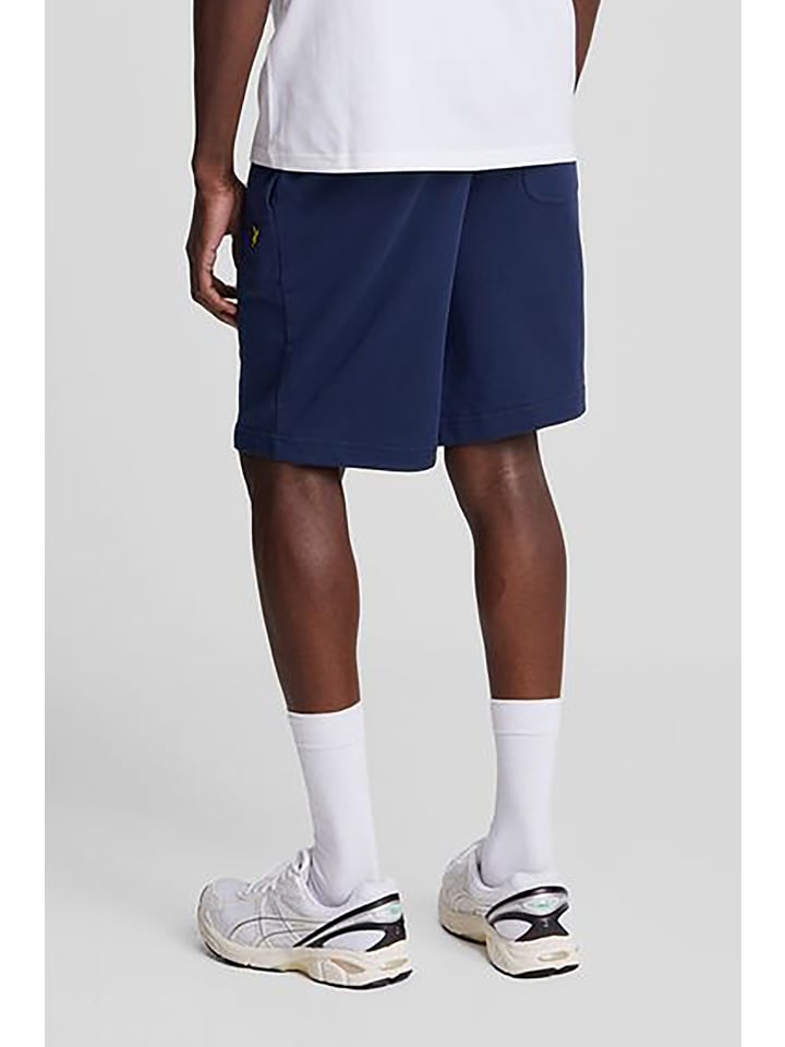 Lyle & Scott Sweatshorts in Blau günstig kaufen XXL