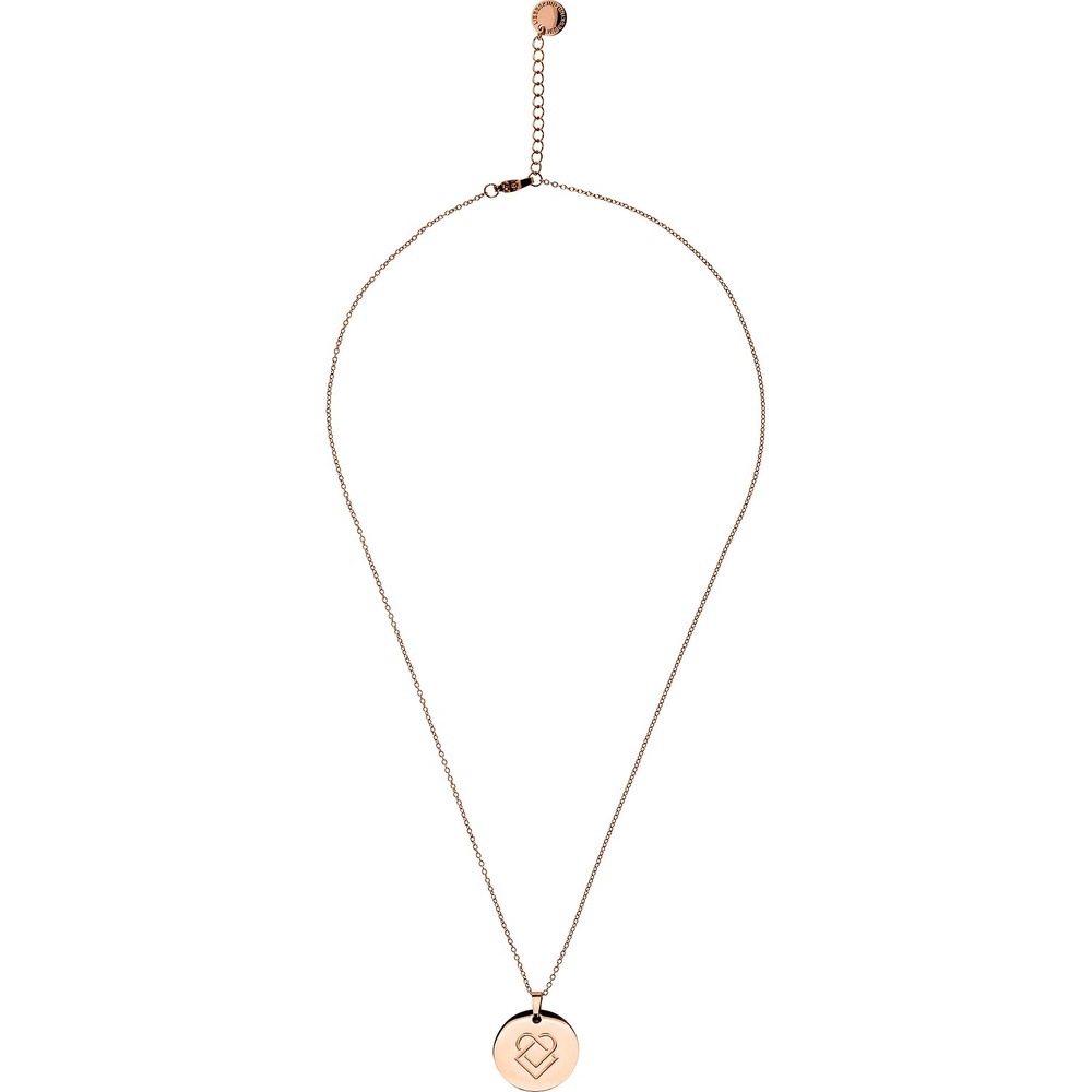 Liebeskind Chaînette Acier inoxydable or rose collier