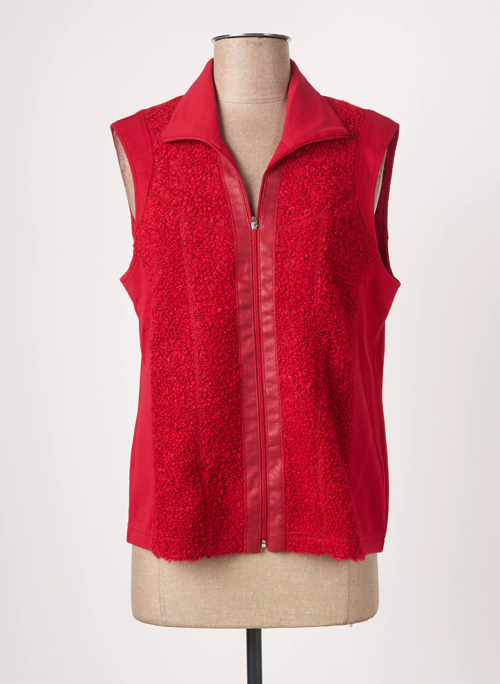 Rabe Gilet Femme couleur rouge