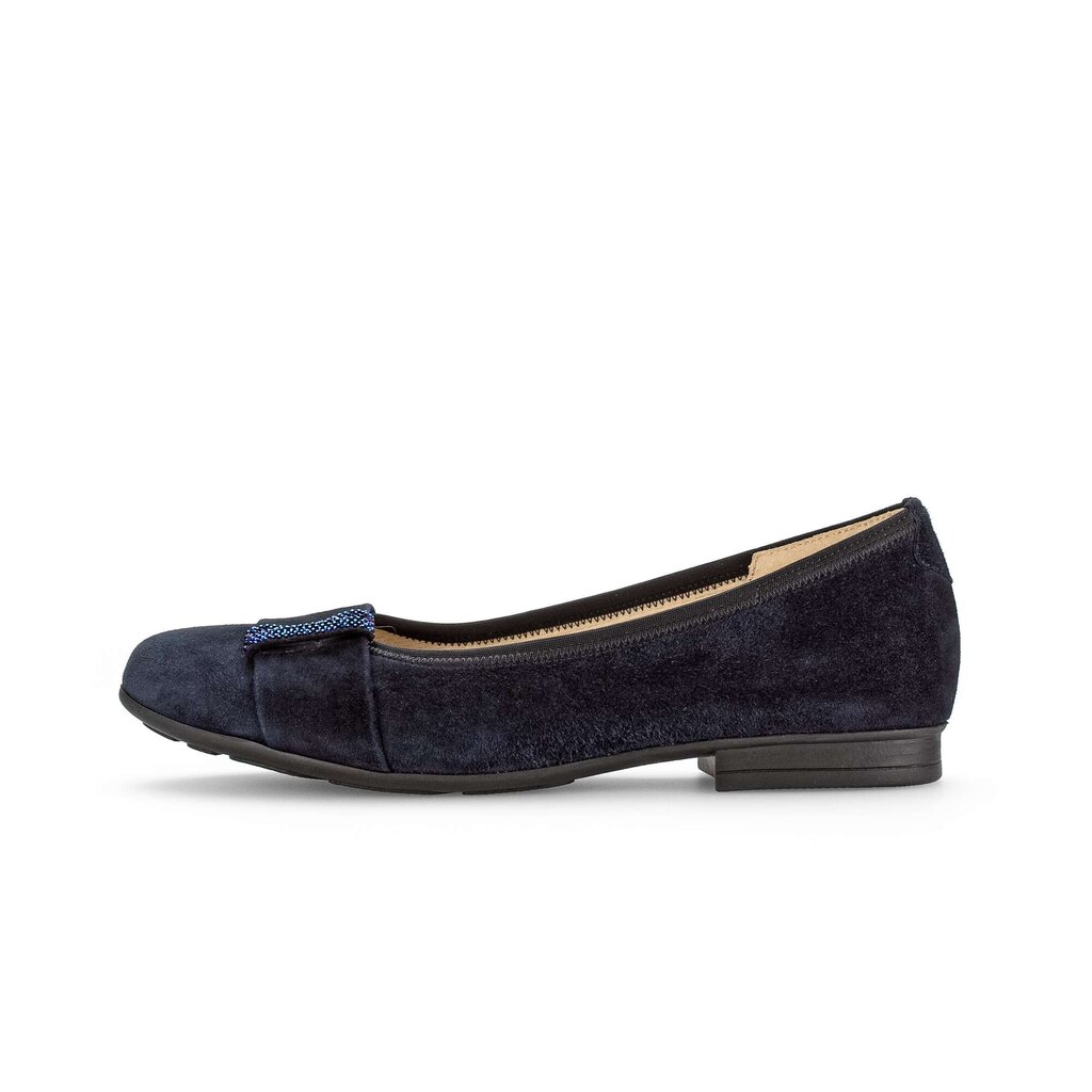 Gabor comfort Eleganter Ballerina blau