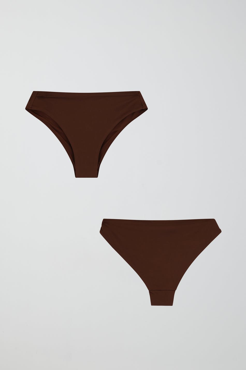 Shiny highwaist bikini brief
