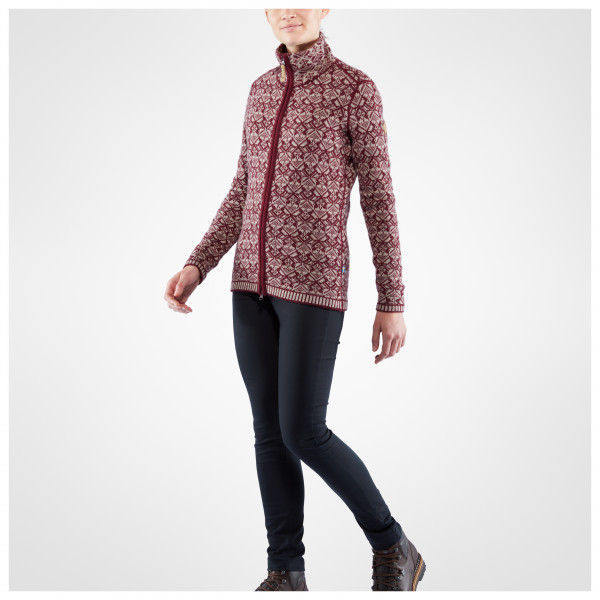 Fjällräven - Women's Snow Cardigan - Wolljacke