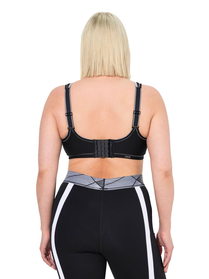 Ulla Popken Sport BH in schwarz günstig kaufen 85C