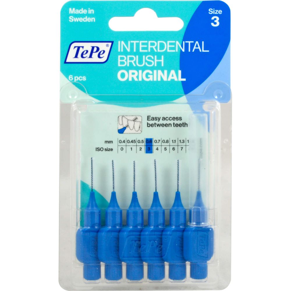 TEPE Interdentalbürste 0.6mm blau