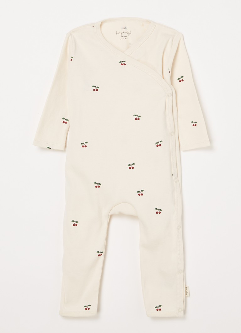 Tutina per neonato Konges Sløjd en estampado de algodón orgánico