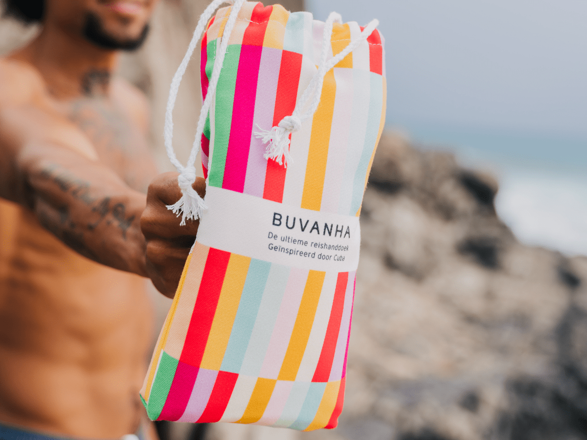 Buvanha Reisehandtuch 160 x 80 CM - Cuba