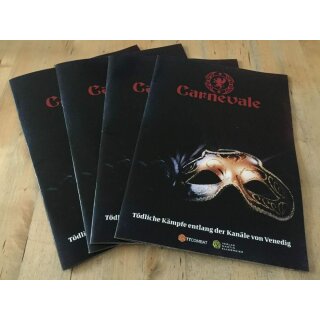 Carnevale Rulebook (DE/EN) + deutsche Regelbroschüre
