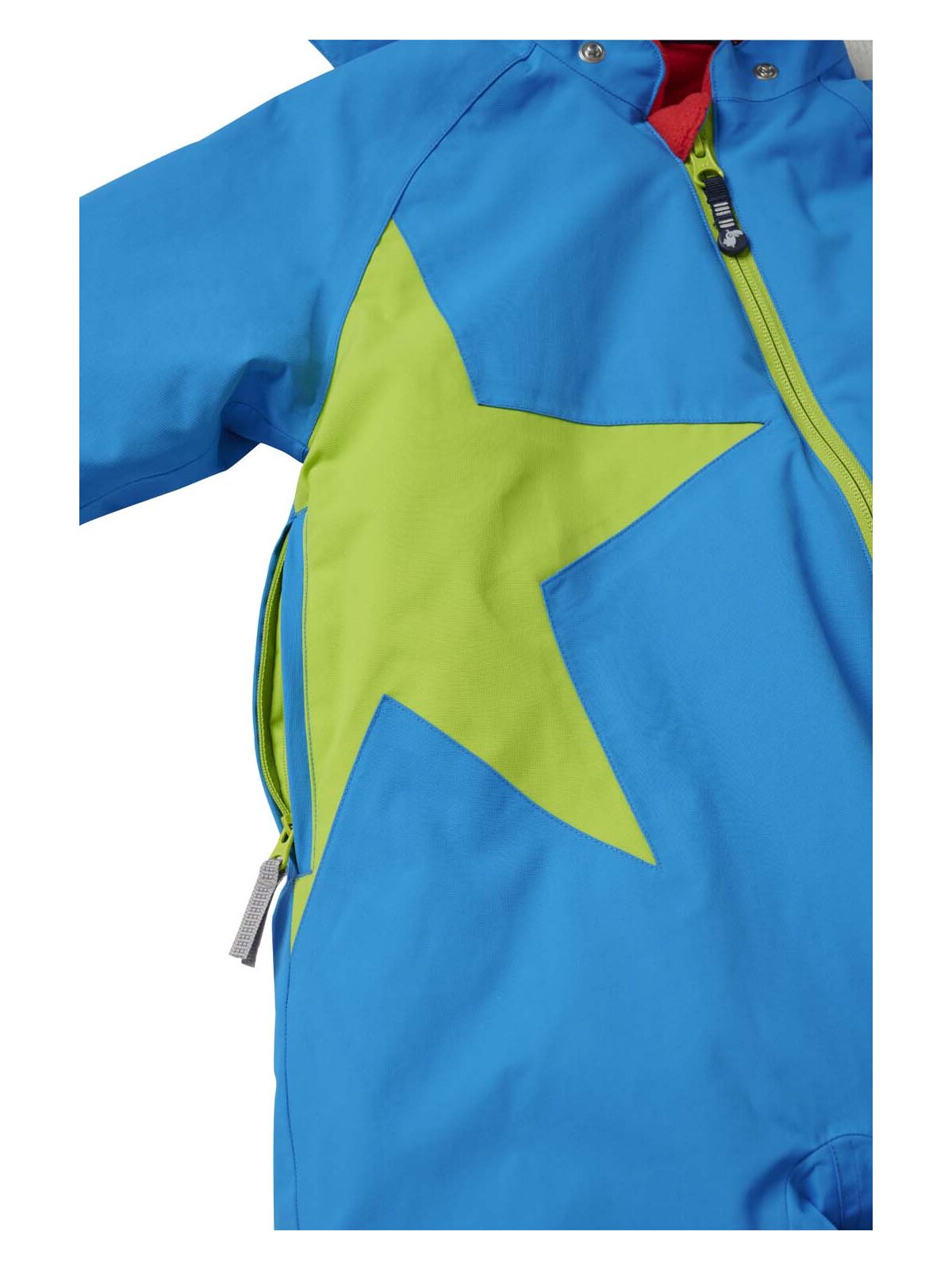 Schneeoverall Stern, azur