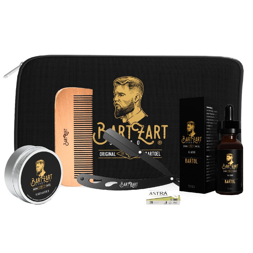 BartZart Bartpflege Set Agadir 6 teilig