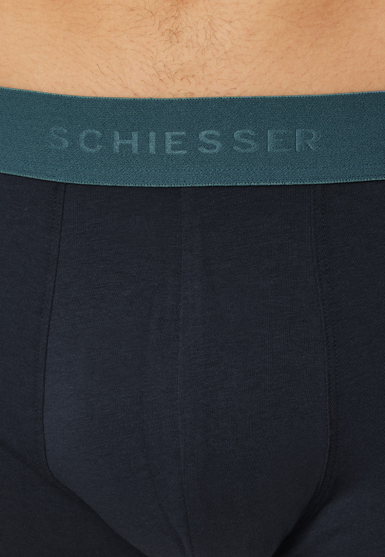 Shorts 3er-Pack Organic Cotton Webgummibund mehrfarbig - 95/5