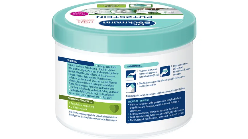 Dr. Beckmann Putzstein 550 g