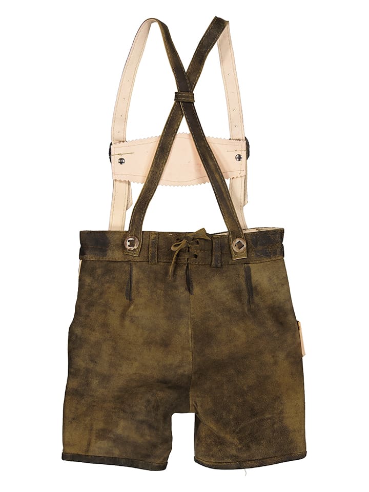 Isartrachten Lederhose in Hellbraun günstig kaufen