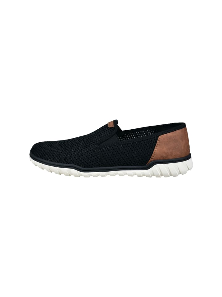 Bugatti Slip on in schwarz günstig kaufen