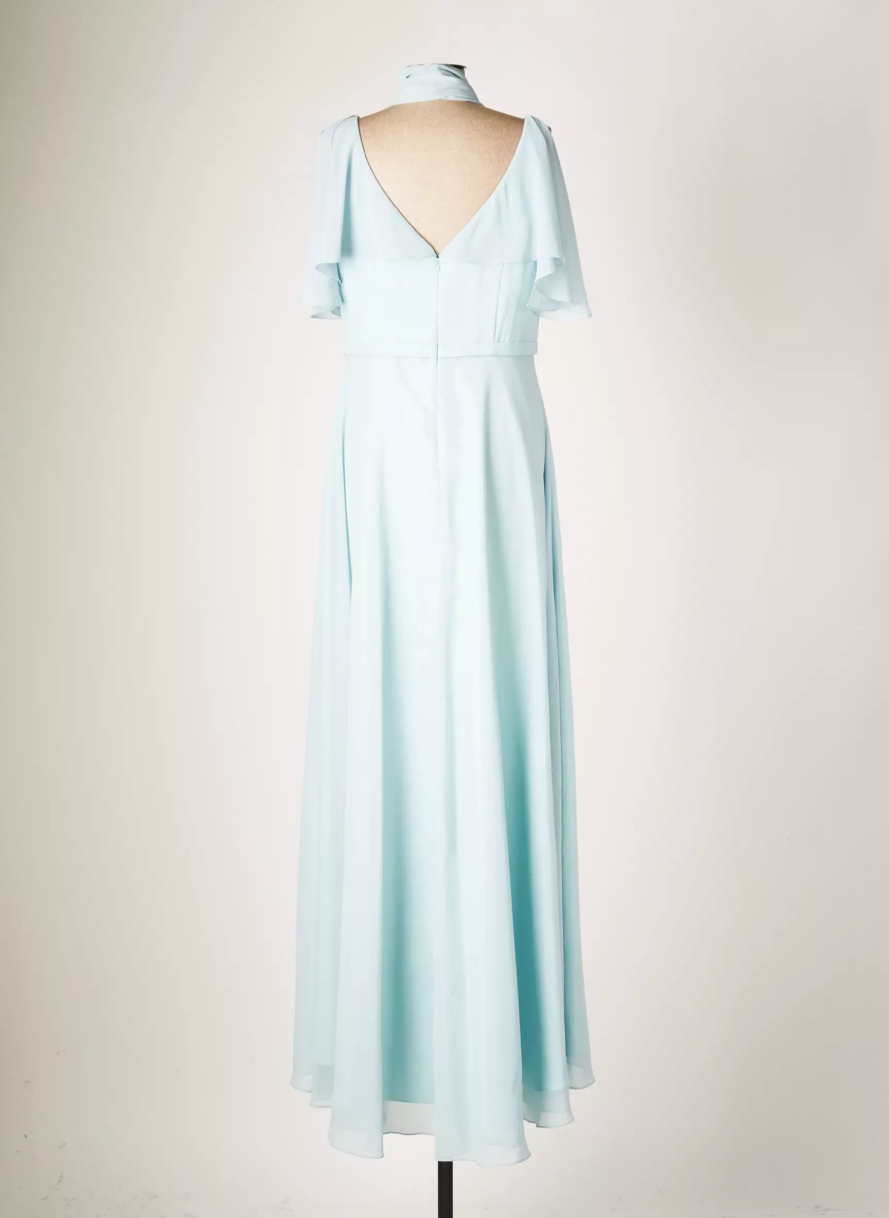 Fashion New York Robes Longues Femme couleur bleu