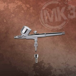 MK3 Airbrush Double-Action Pistole mit 0,3 mm Düse