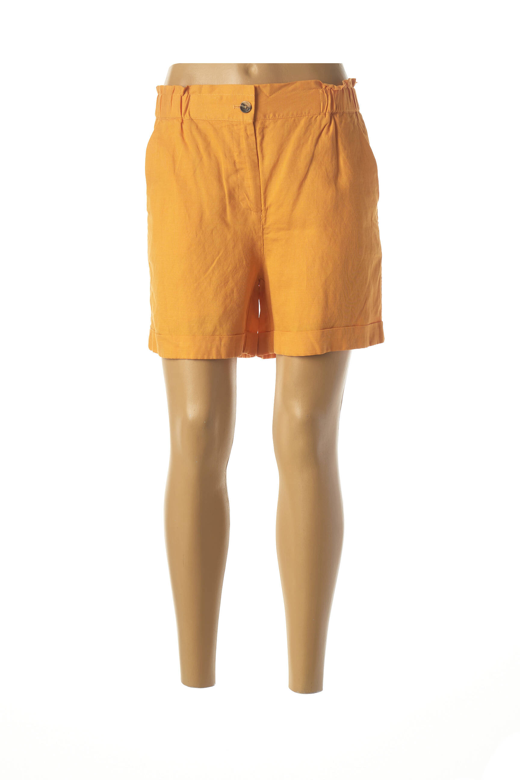 C Est Beau La Vie Shorts 1 Femme couleur orange