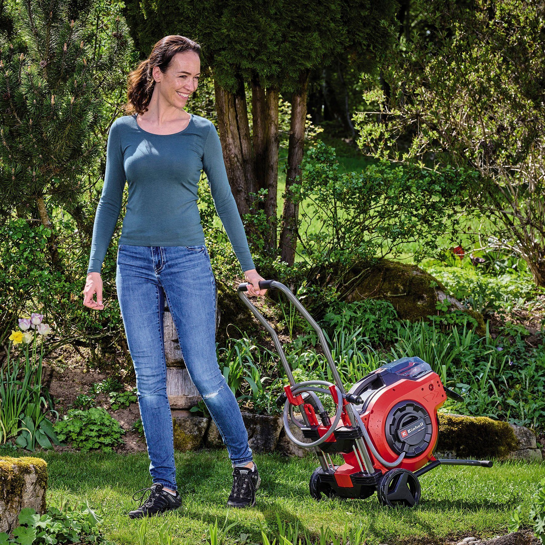 Einhell Schlauchwagen, für Akku-Schlauchtrommel GE-HR 18/30 Li und GE-HR 18/30 WH