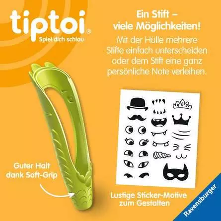 tiptoi® Stift-Hülle zum Wechseln in Grün