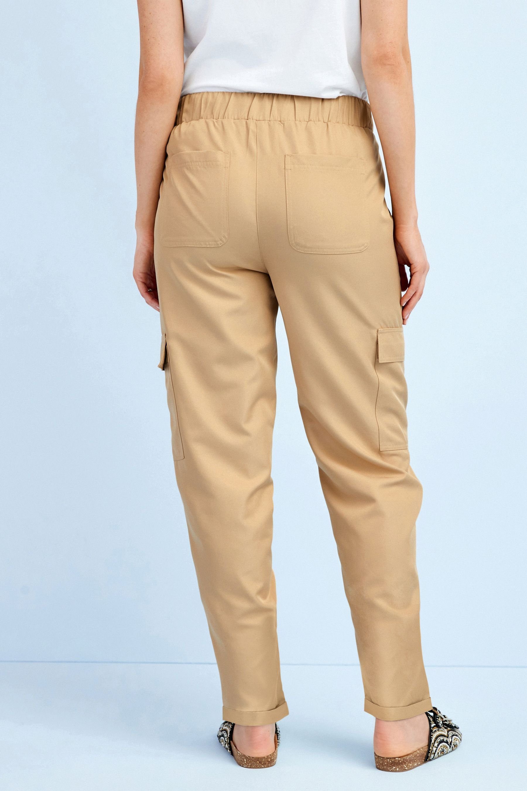 Next Umstandshose Relaxed Fit Utility-Hose (Umstandsmode) (1-tlg)
