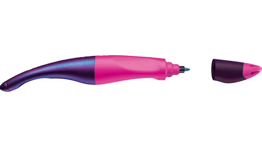 STABILO® EASYoriginal Ergonomischer Tintenroller für Linkshänder Holograph Edition magenta magenta