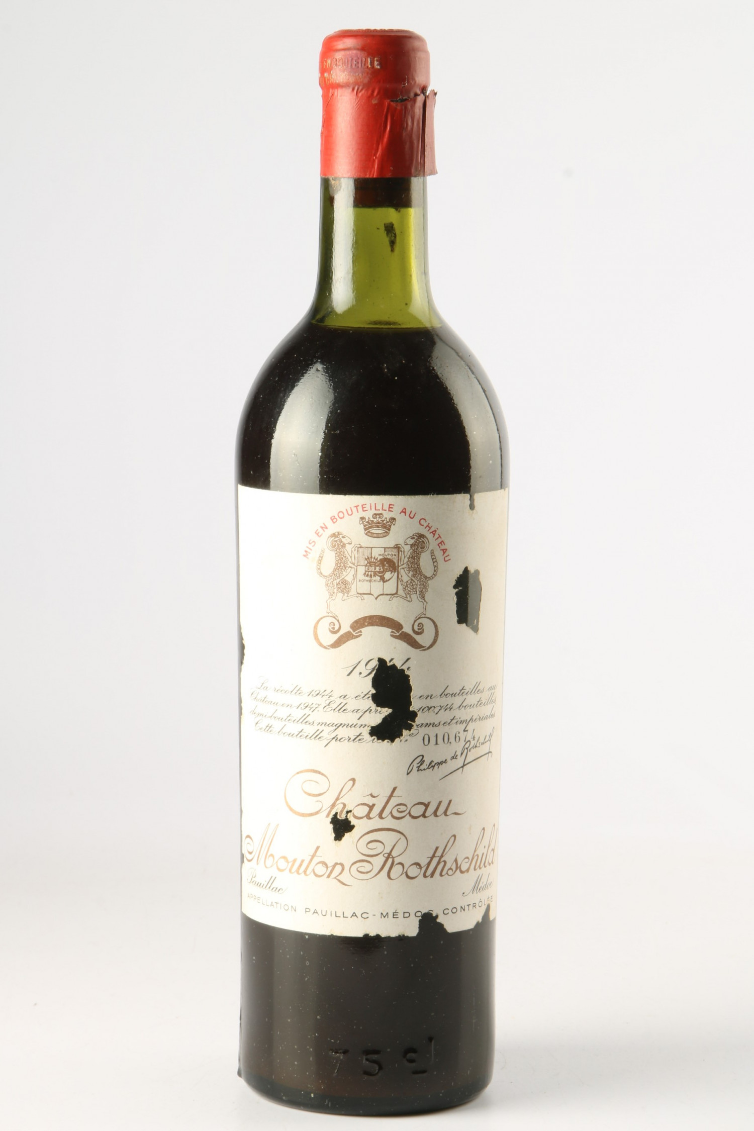 Château Mouton Rothschild 1944, Pauillac