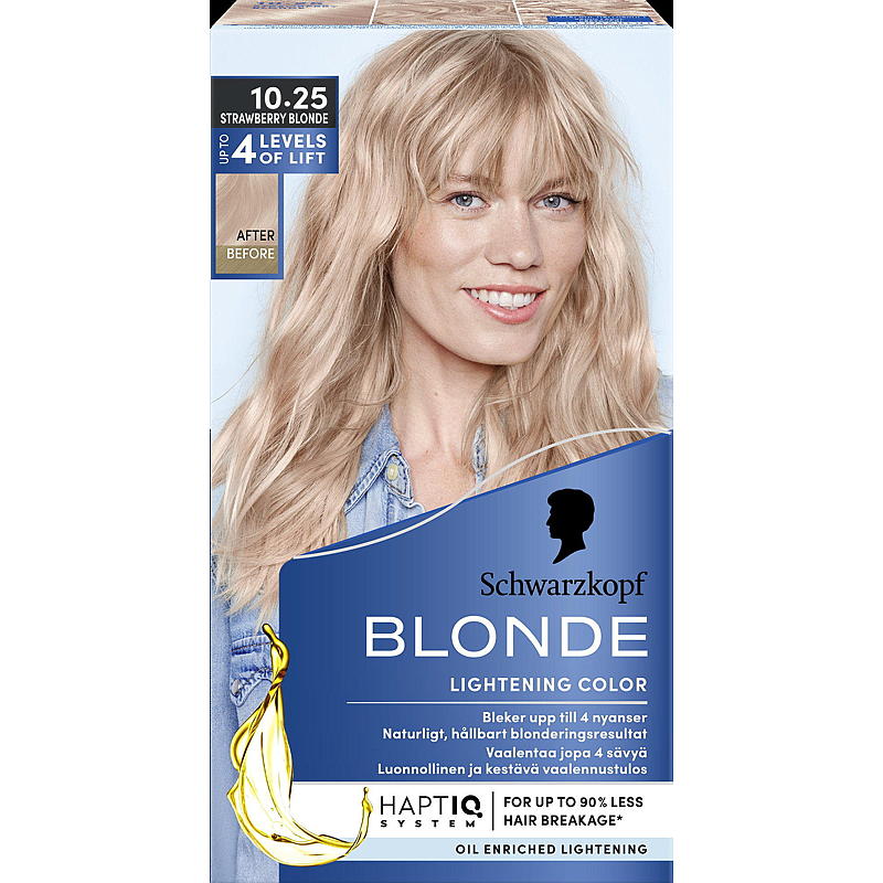 Schwarzkopf Hårfarge Blonde 10,25 Strawberry