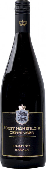 2020 Lemberger VDP.Gutswein trocken Bio 1,0 L - Weingut Fürst Hohenlohe-Oehringen