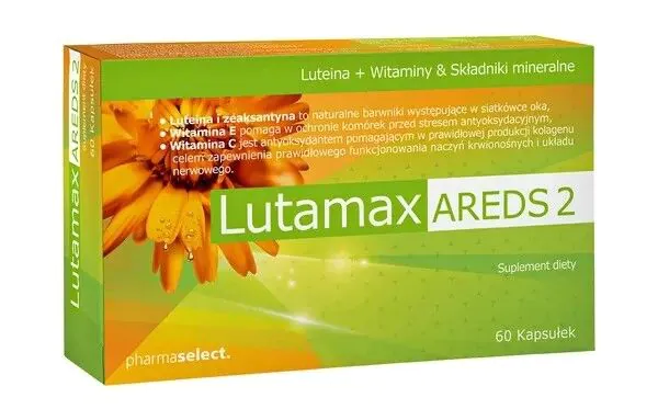 Lutamax Areds, 60 kapsler
