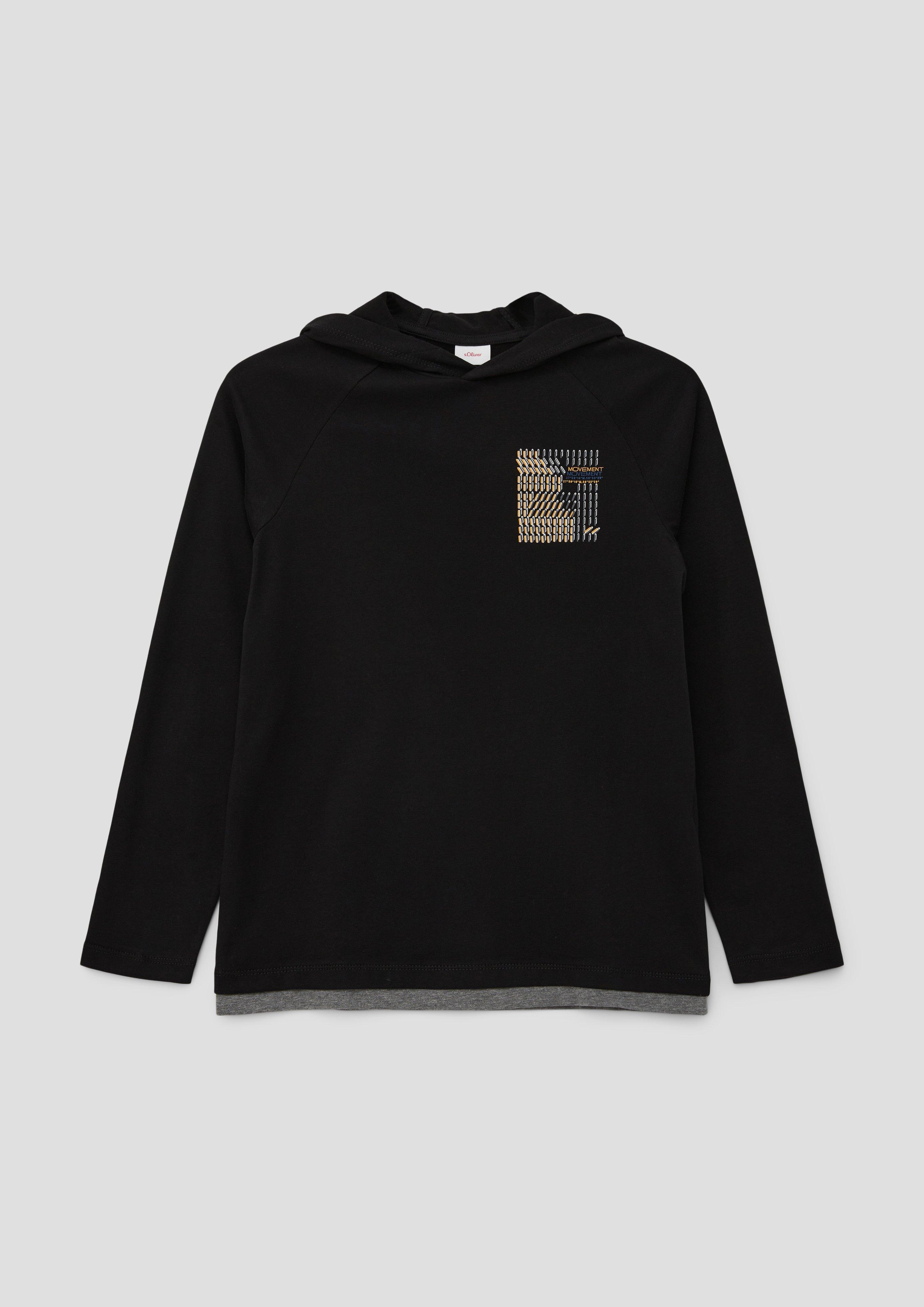 Longsleeve mit Layering-Detail  2134042-9999