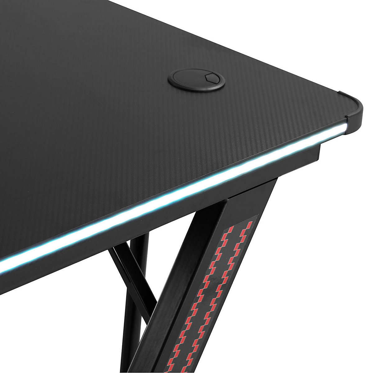 Gaming Tisch TITAN LED Beleuchtung
