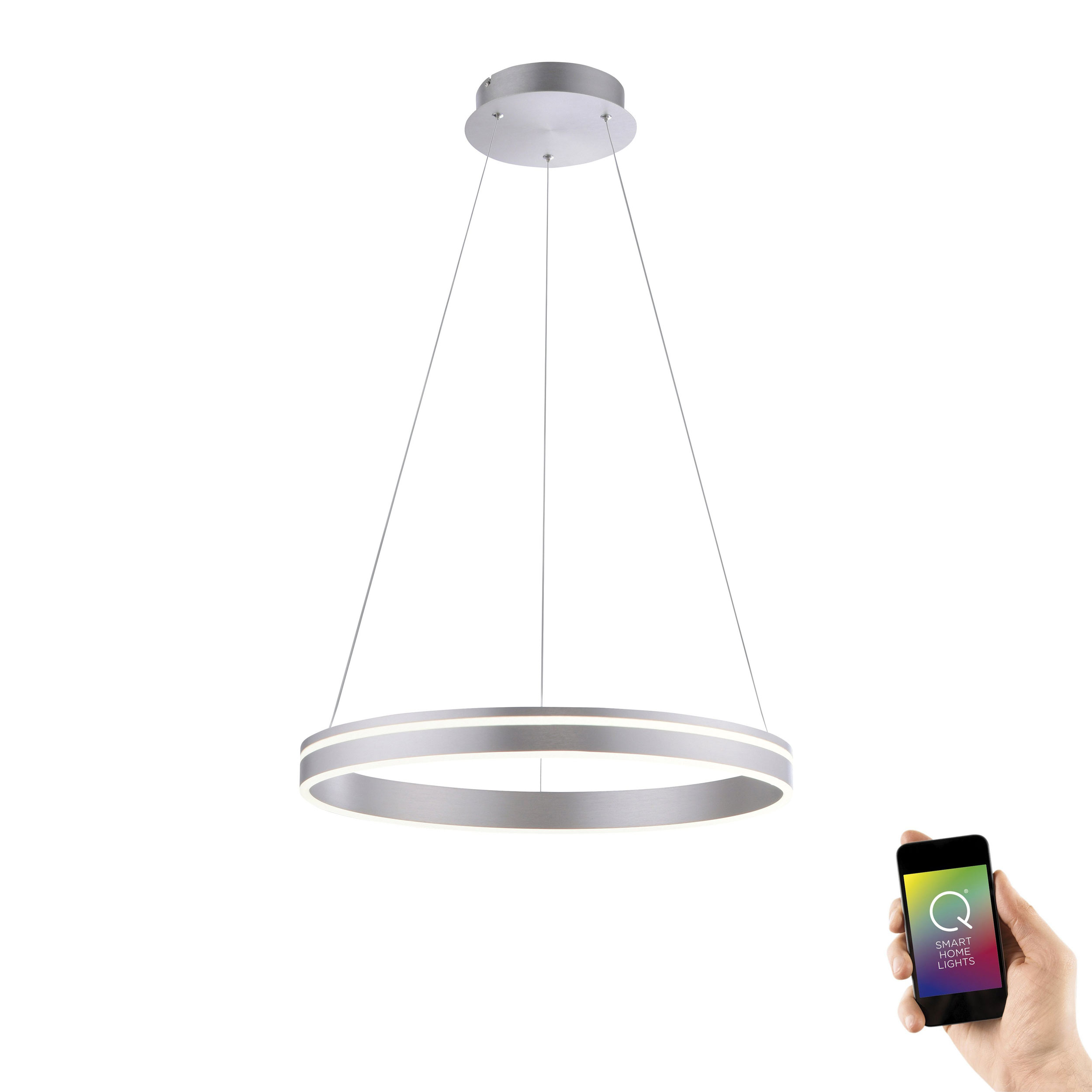 QLED-Pendelleuchte 1flg
