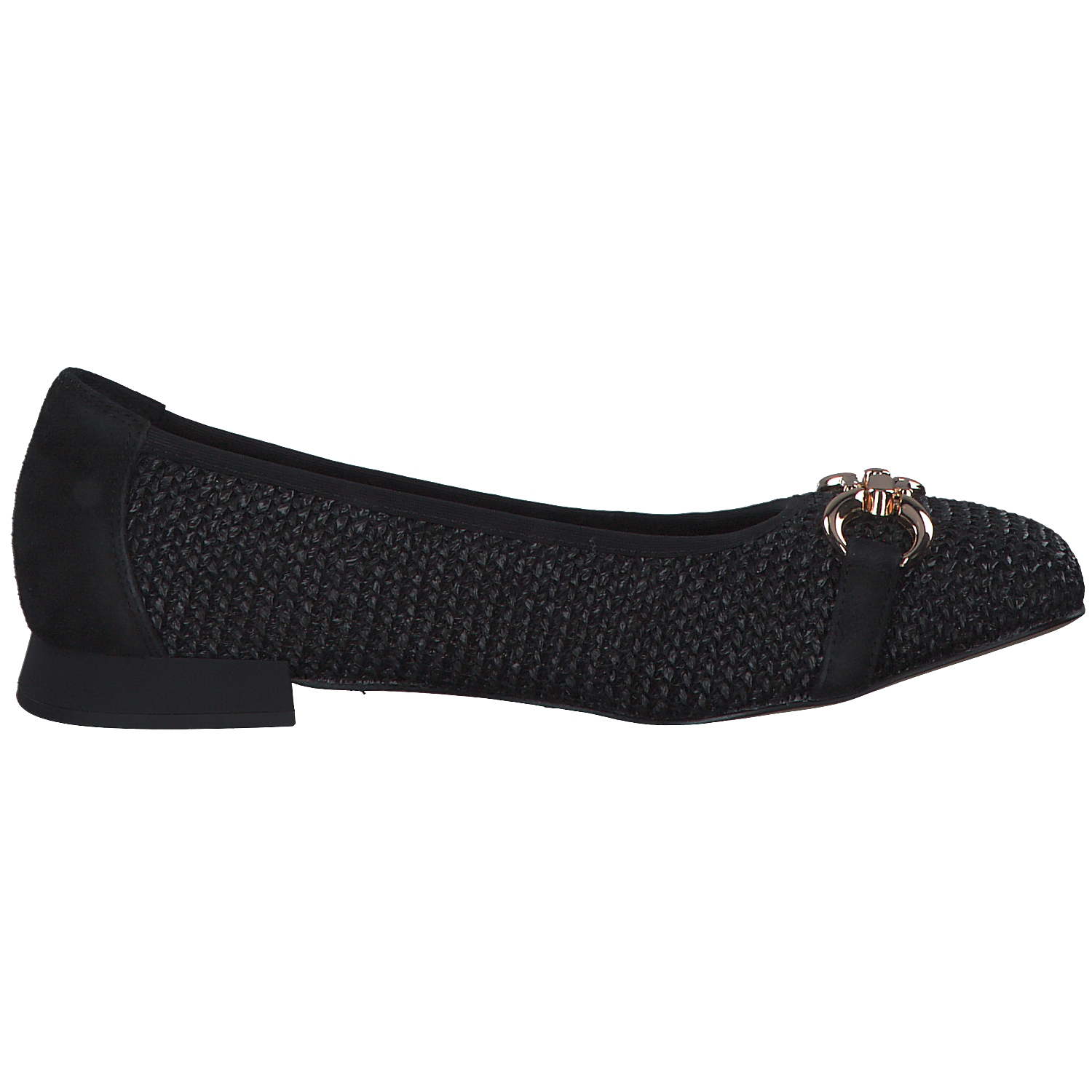 Caprice 22503, Ballerinas, Damen, BLACK COMB