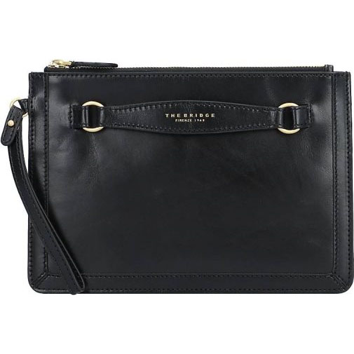 The Bridge Bettina Clutch Tasche Leder 24.5 cm