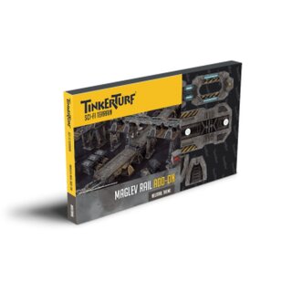 TinkerTurf Sci-Fi - MagLev Rail Add-on - Neutral Theme