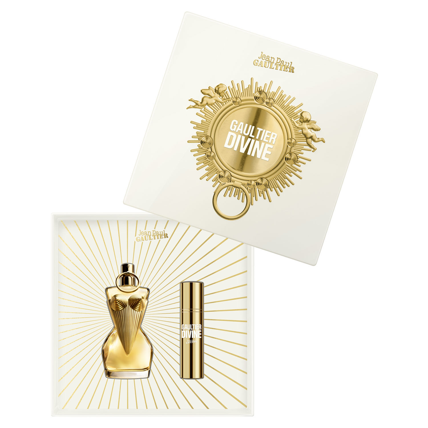 Jean Paul Gaultier GAULTIER DIVINE Coffret Eau de Parfum 50 ml et Vaporisateur de voyage 10 ml