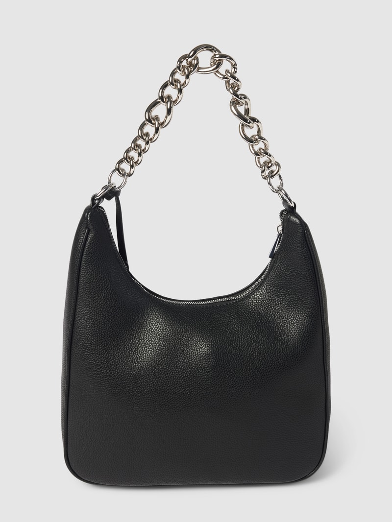 Handtasche in Leder-Optik Modell 'Josa' in schwarz