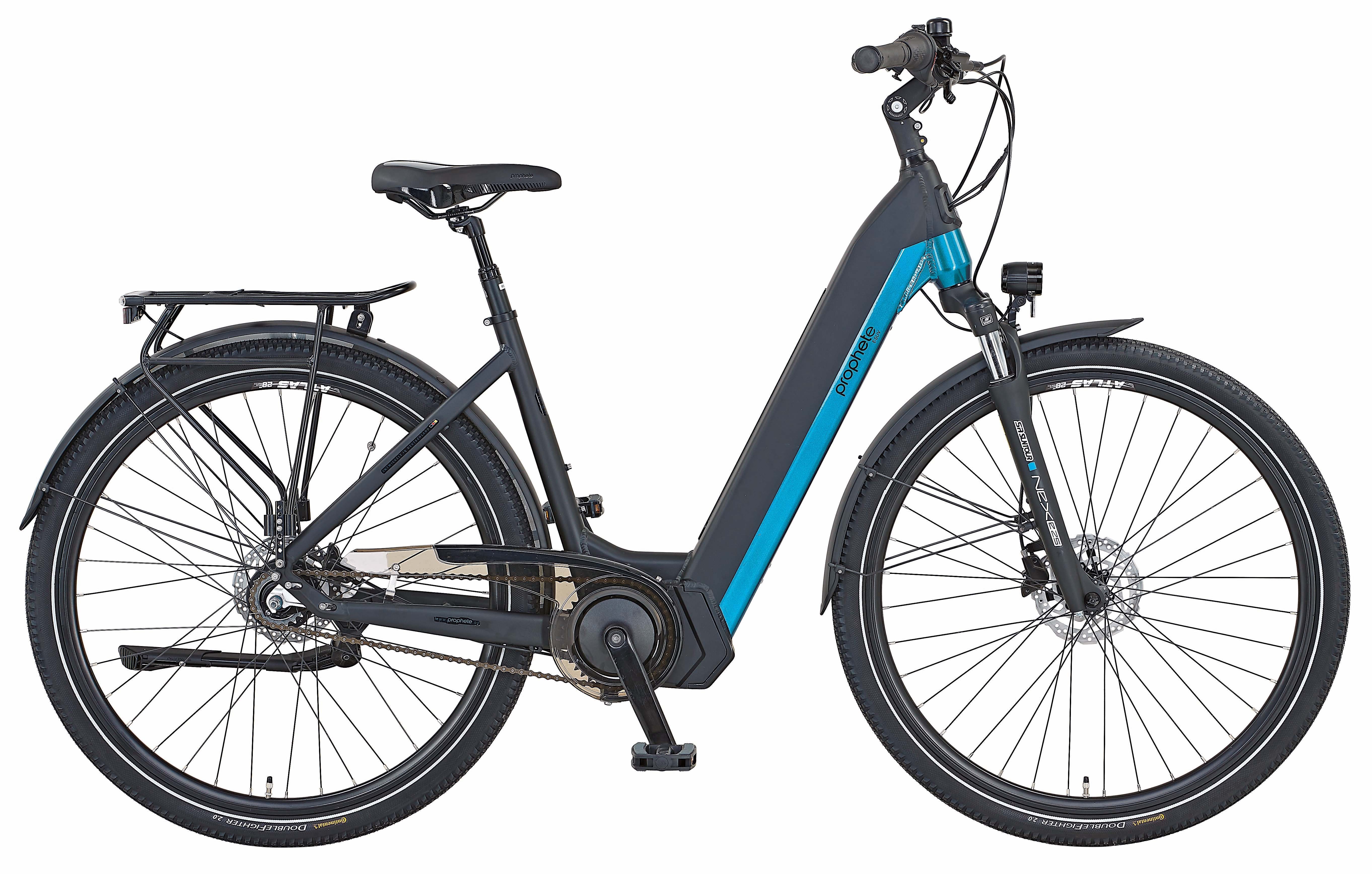 Prophete E-Bike E-Suv, 7 Gang Shimano Nexus Schaltwerk, Nabenschaltung, Mittelmotor, 630 Wh Akku