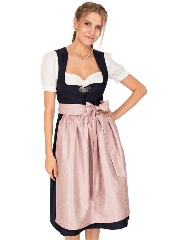 MarJo Midi Dirndl CODI in nachtblau günstig kaufen